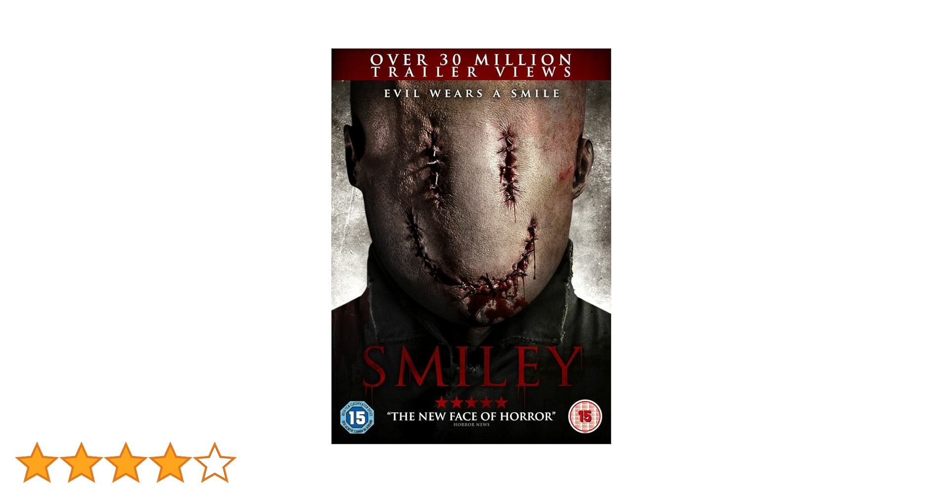 レンタル落ちDVD『SMILEY スマイリー』 インターネット都市伝説ホラー 『スマイリー』 (2012) レンタル